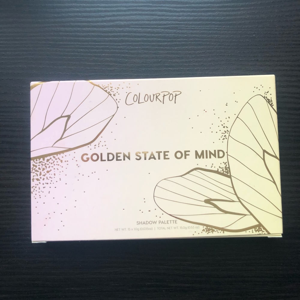 ColourPop Golden State Of Mind Shadow Palette